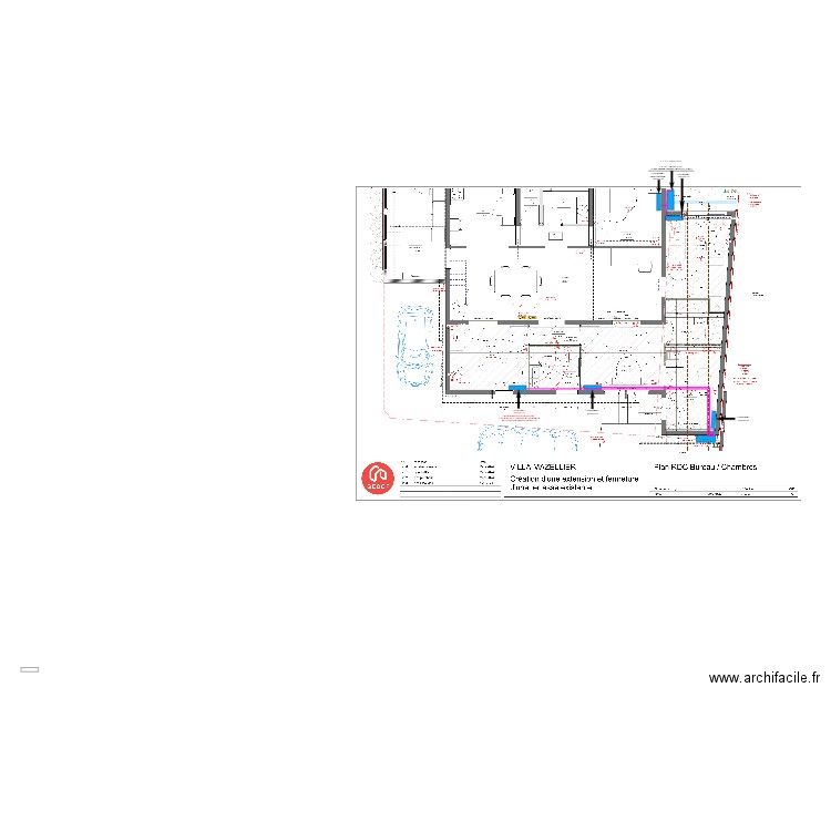 M. Mazellier . Plan de 0 pièce et 0 m2