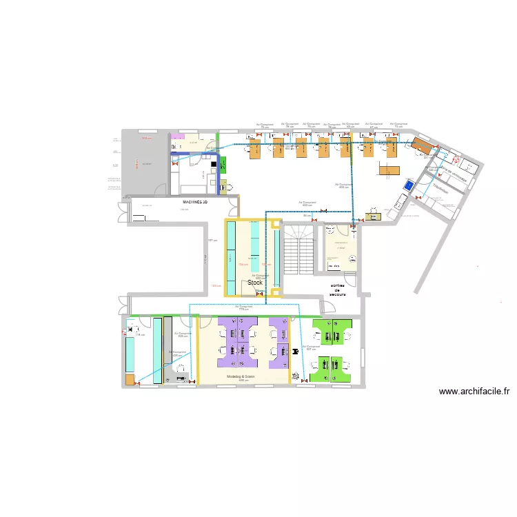 new air comprim&eacute; 08/06. Plan de 