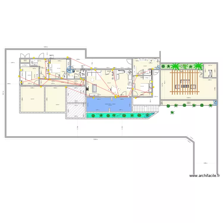 Yanis gaine ECL/ SOLAIR/ COM. Plan de 
