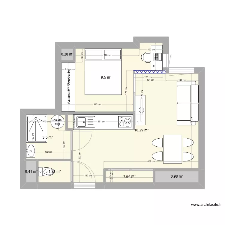 Plan GASU 23 NAT 3. Plan de 