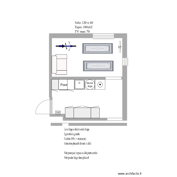 Arrière CUIS. Plan de 0 pièce et 0 m2