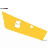Plan sur parcelle cadastrale