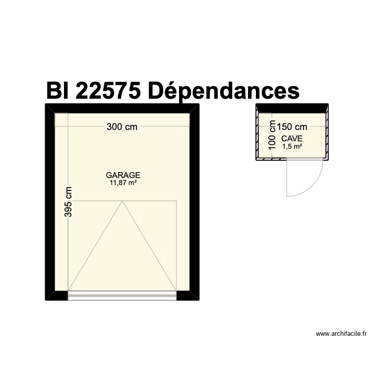 BI 22575. Plan de 