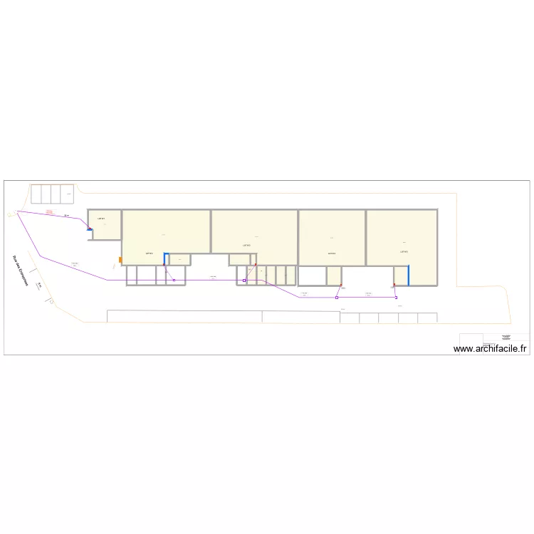 AUTO DIL enedis. Plan de 18 et 1370 m² AUTO DIL enedis. Plan de 18 et 1370 m²