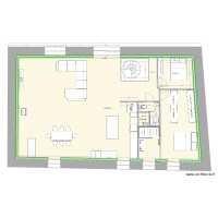 1ER ETAGE avec 2 chambres