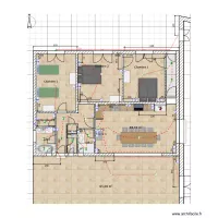 plan elec ile r&eacute; existant