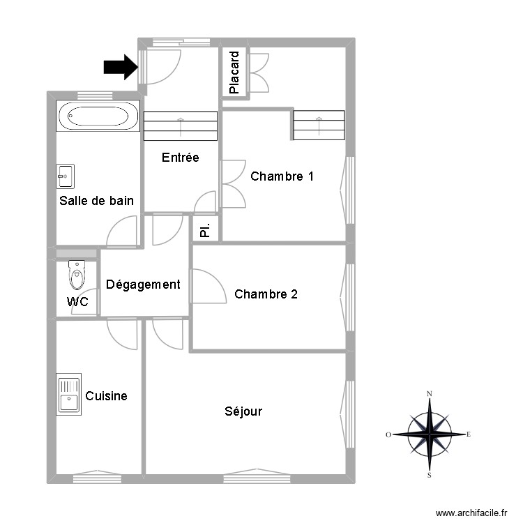 51142 FALCE. Plan de 0 pièce et 0 m2