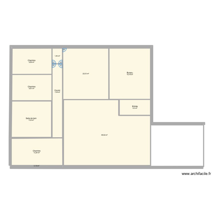 maison. Plan de 0 pièce et 0 m2