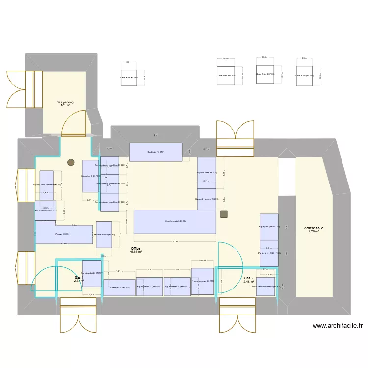 Office de restauration - 31-03-2025. Plan de Office de restauration - 31-03-2025. Plan de