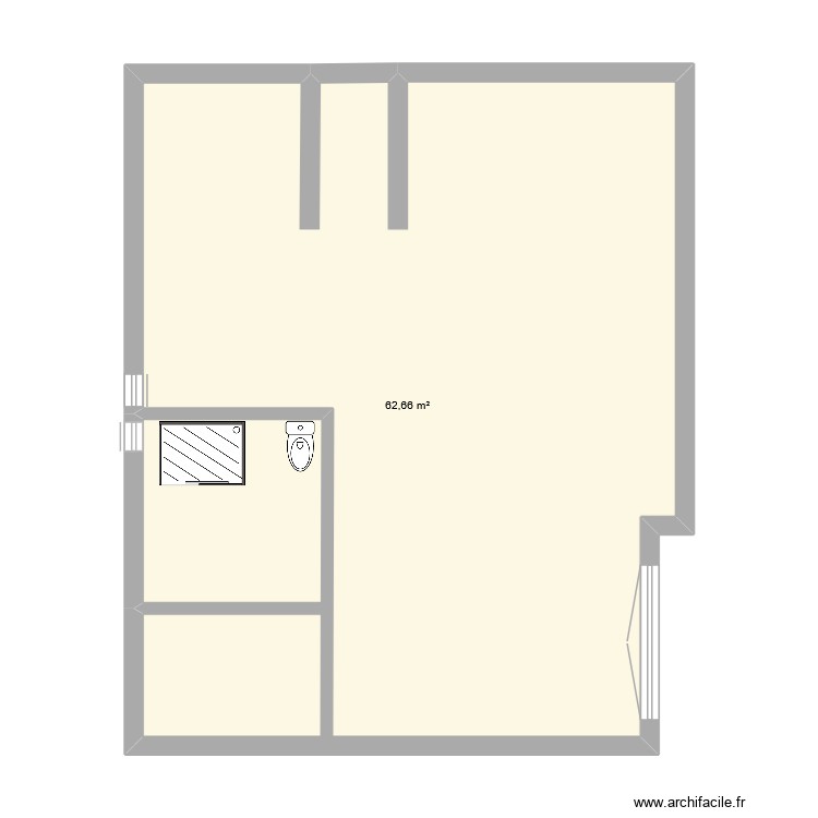 ion ion. Plan de 0 pièce et 0 m2