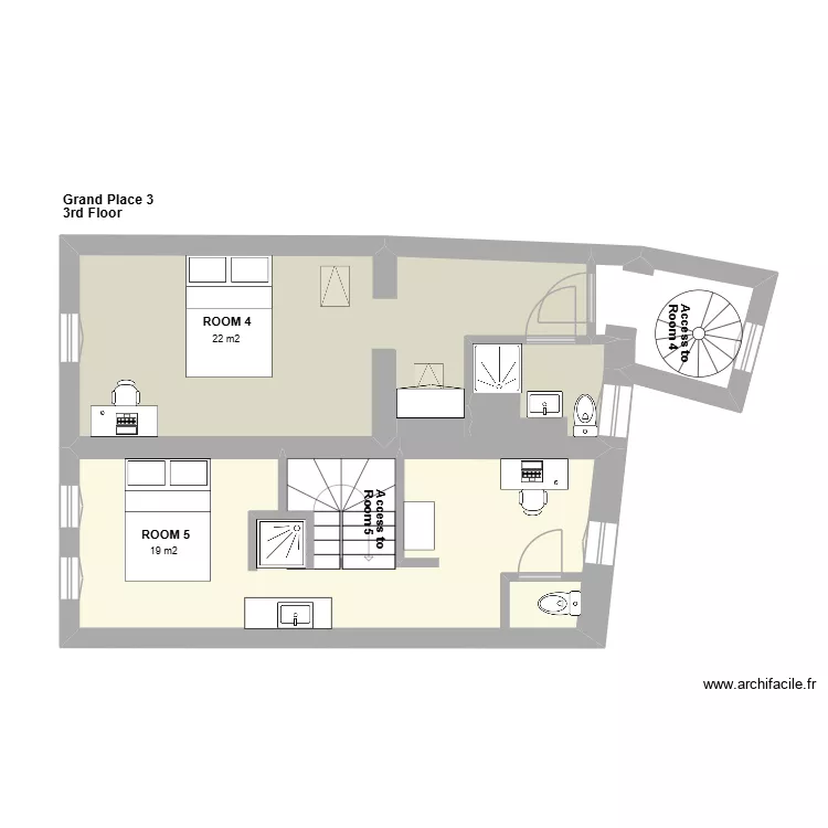 Grand Place. Plan de 