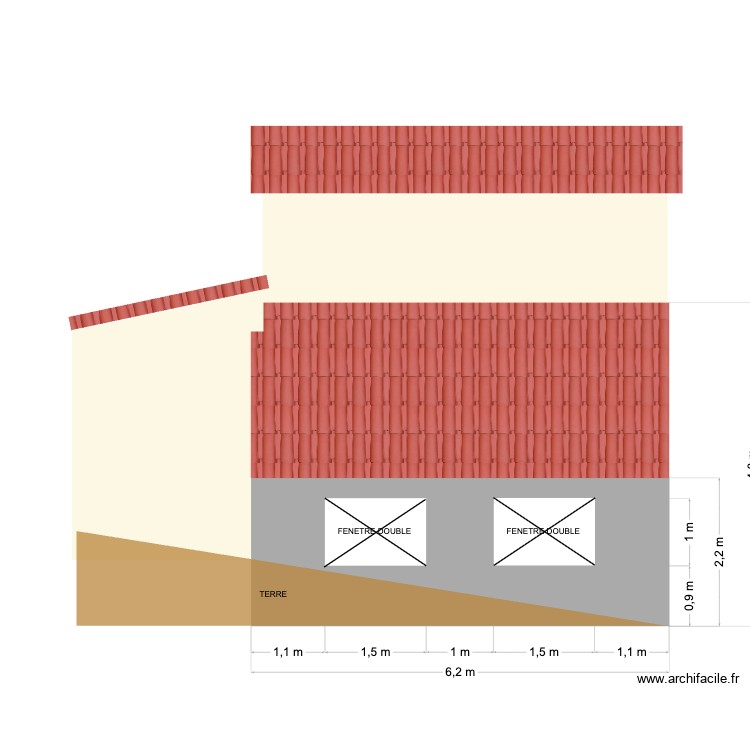 ENZO GARAGE FACADE E ET O. Plan de 0 pièce et 0 m2