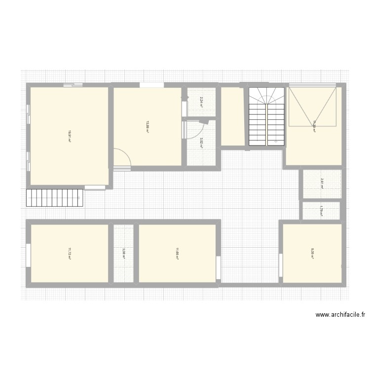 boura 1. Plan de 0 pièce et 0 m2