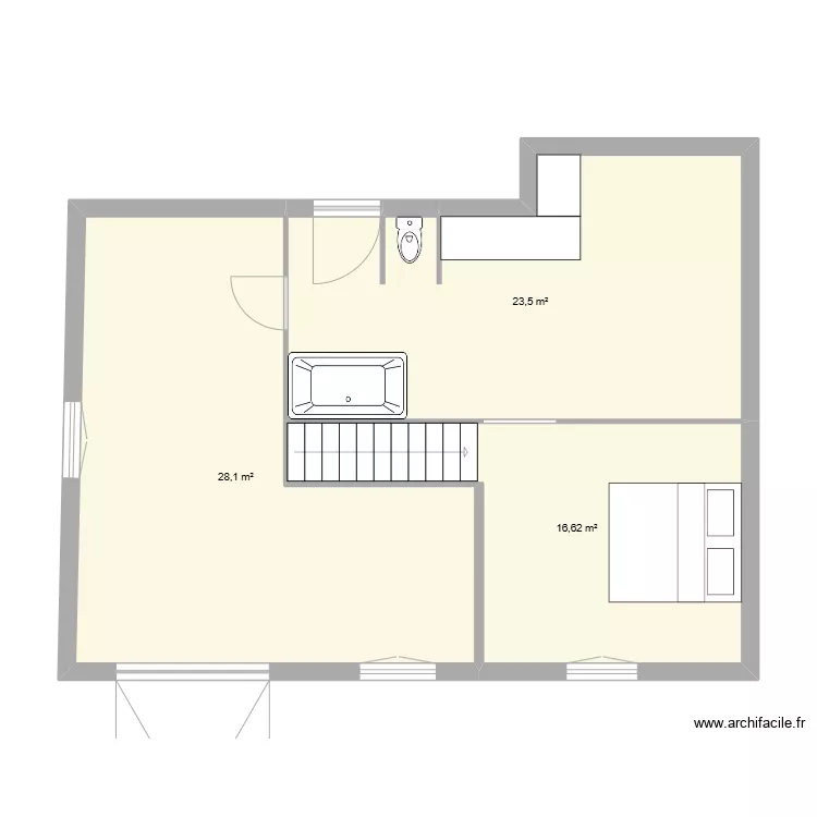 PLAN SURFACE FUTUR. Plan de PLAN SURFACE FUTUR. Plan de