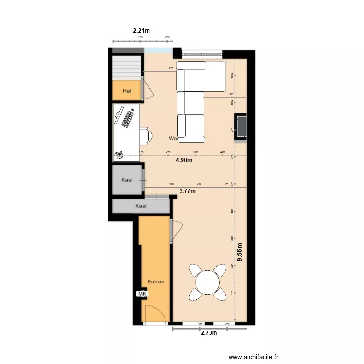 Nathan Living room. Plan de Nathan Living room. Plan de