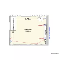 tête de lit chambre 1 bis