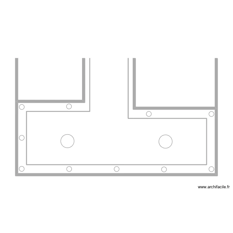 maison sejour. Plan de 