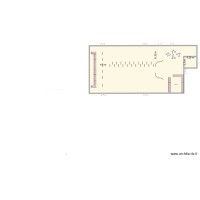 Salle des fêtes +bar table
