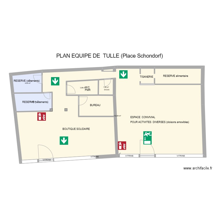 19 TULLE. Plan de 0 pièce et 0 m2