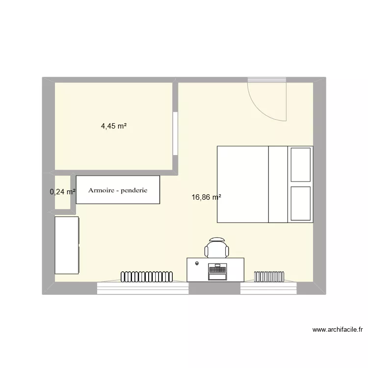 kot L&eacute;o 3. Plan de 