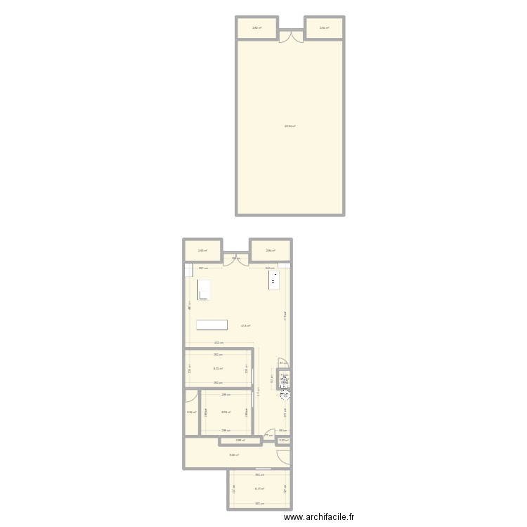 BnS. Plan de 0 pièce et 0 m2