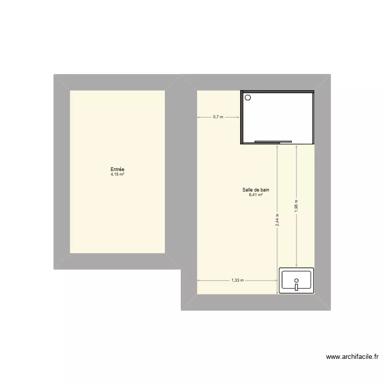 gen-01. Plan de 2 et 11 m² gen-01. Plan de 2 et 11 m²