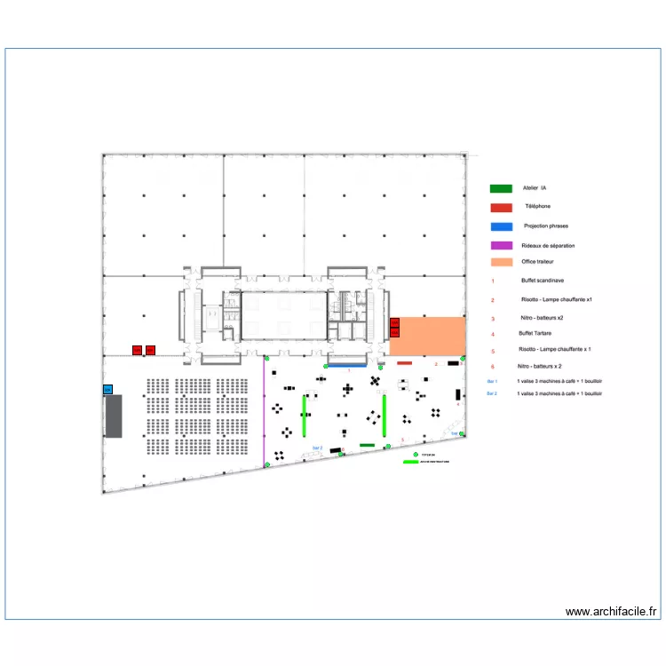 FTI truss laser. Plan de 