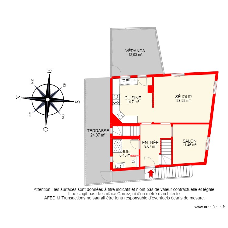 BI18836 -. Plan de 44 pièces et 402 m2