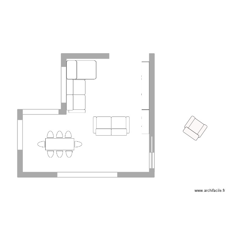 Central. Plan de 0 pièce et 0 m2