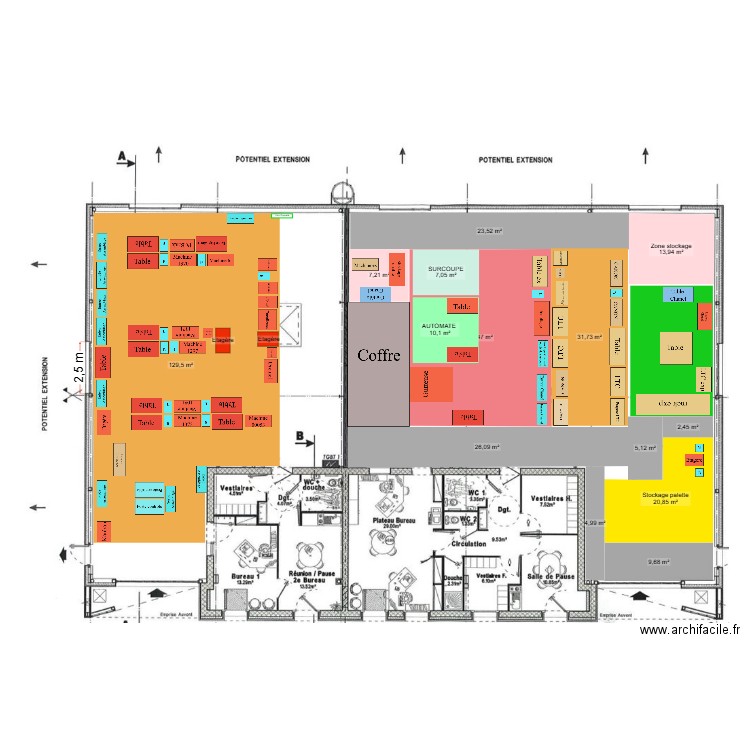 Sim 1: coffre. Plan de 0 pièce et 0 m2