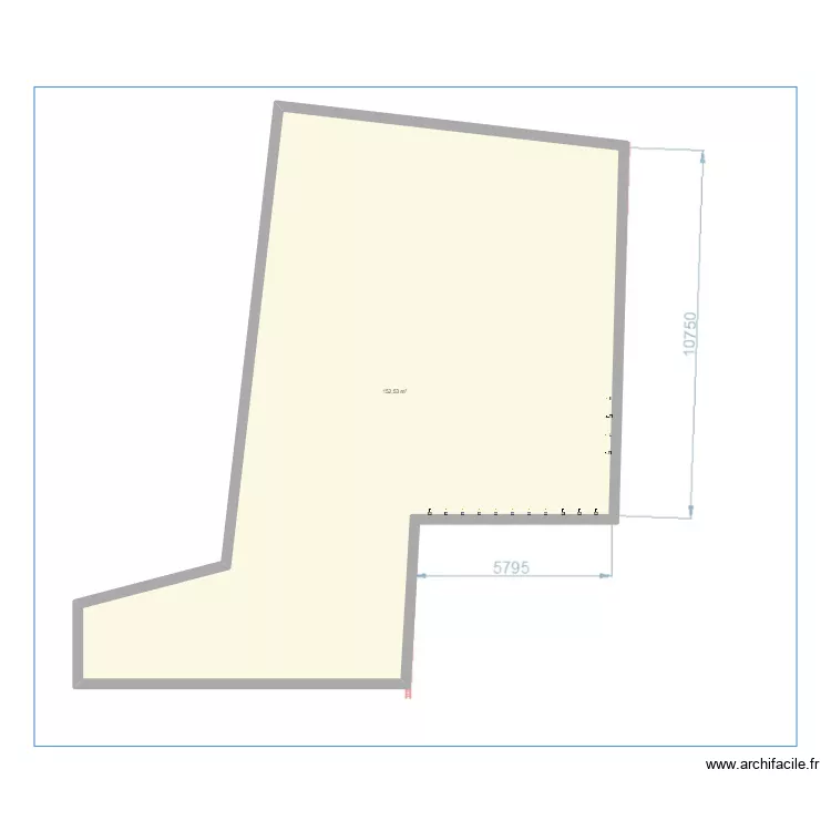 Parking des petites &eacute;curies niveau . Plan de 