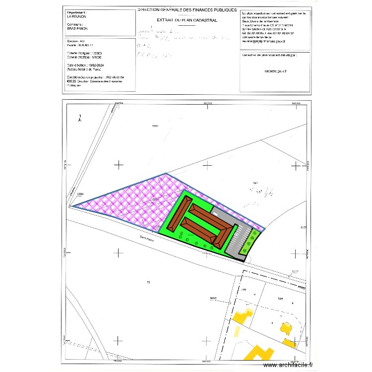 eneal. Plan de 7 pièces et 1650 m2