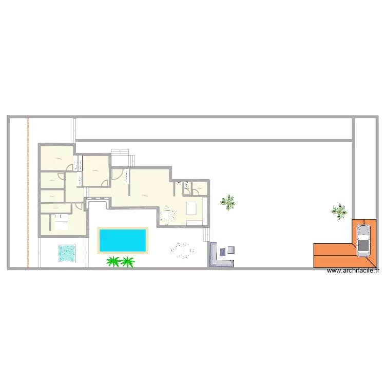 Plan Arkou1. Plan de 9  et 139 m²