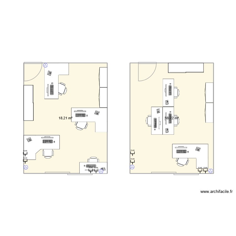Bureau Info. Plan de 0 pièce et 0 m2