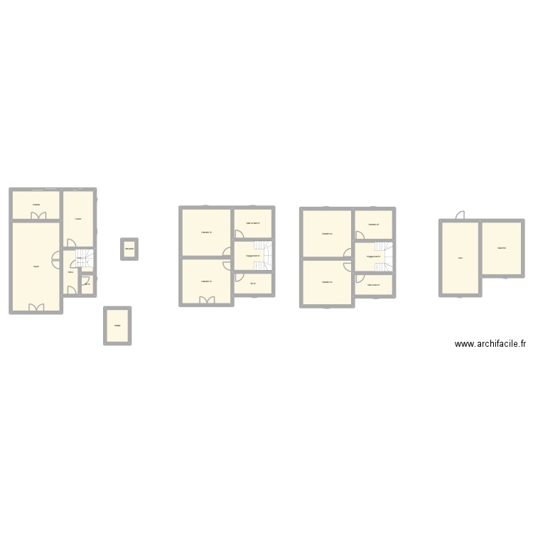 350602112. Plan de 20 pièces et 275 m2