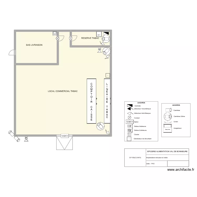 Tabac Val de Bonnieure_02/03/26_PP_87_AL_VI. Plan de 3 pièces et 211 m²