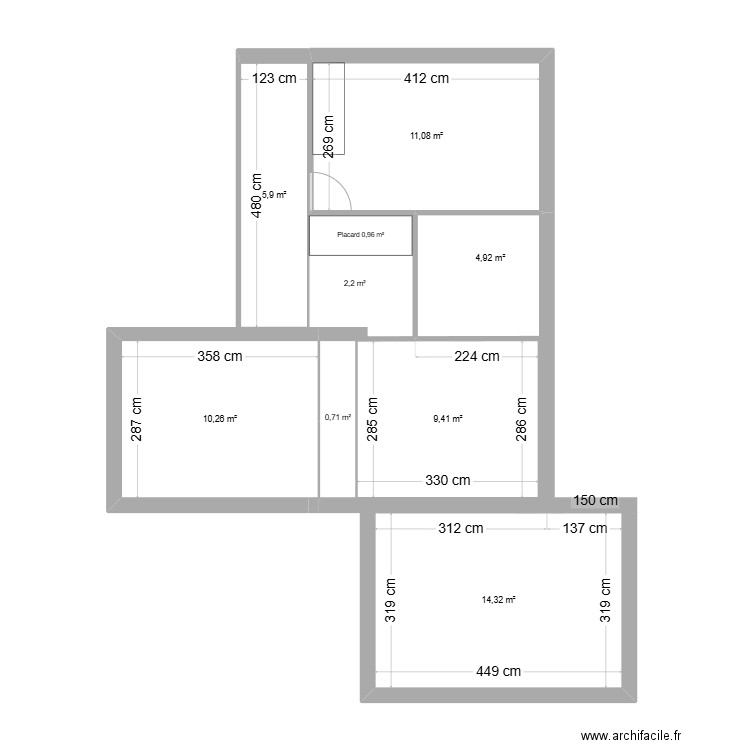 Davayat. Plan de 0 pièce et 0 m2
