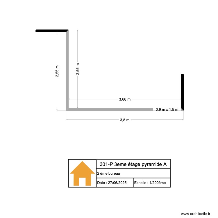 HOTEL DE REGION BUREAU 2. Plan de 0 pièce et 0 m2