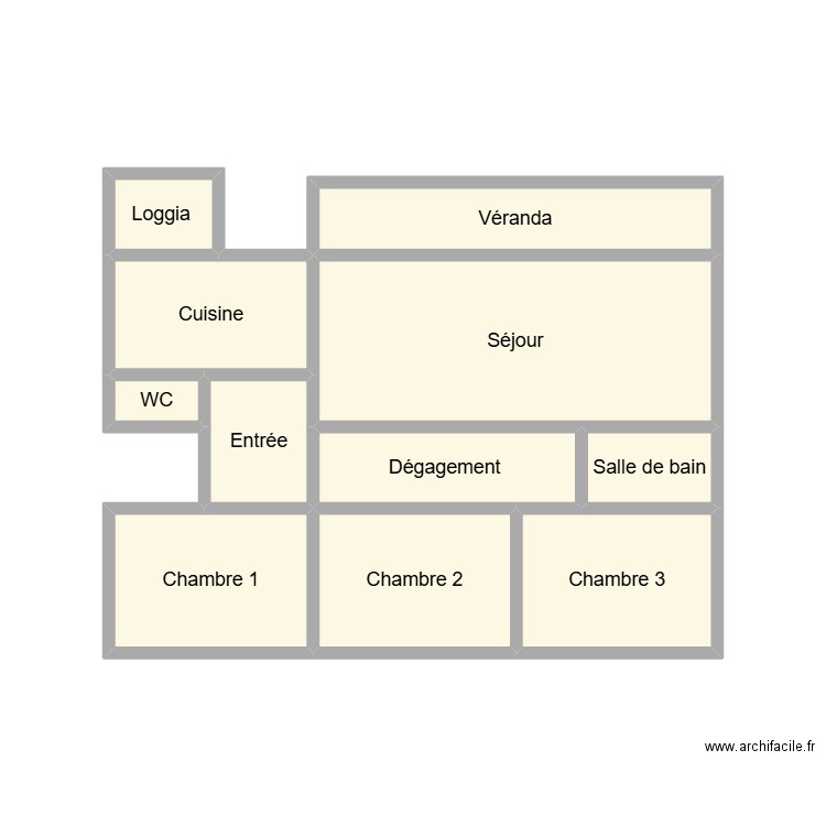 CLERE VINCENT. Plan de 11 pièces et 20 m2