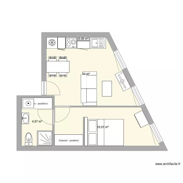 stanislas rénové bis. Plan de 4 et 28 m² stanislas rénové bis. Plan de 4 et 28 m²