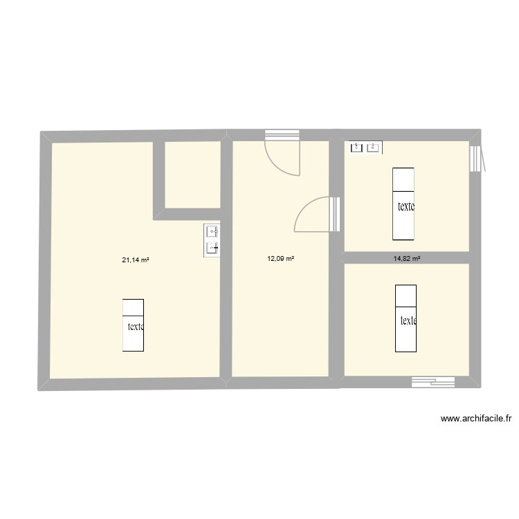 institut. Plan de 0 pièce et 0 m2