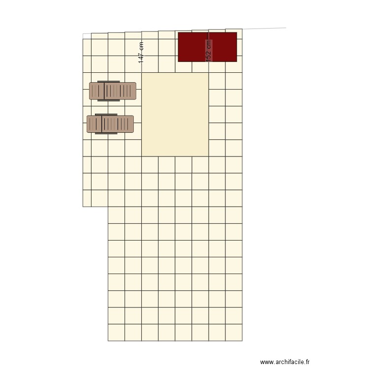 Terrasse Piscine V01. Plan de 0 pièce et 0 m2