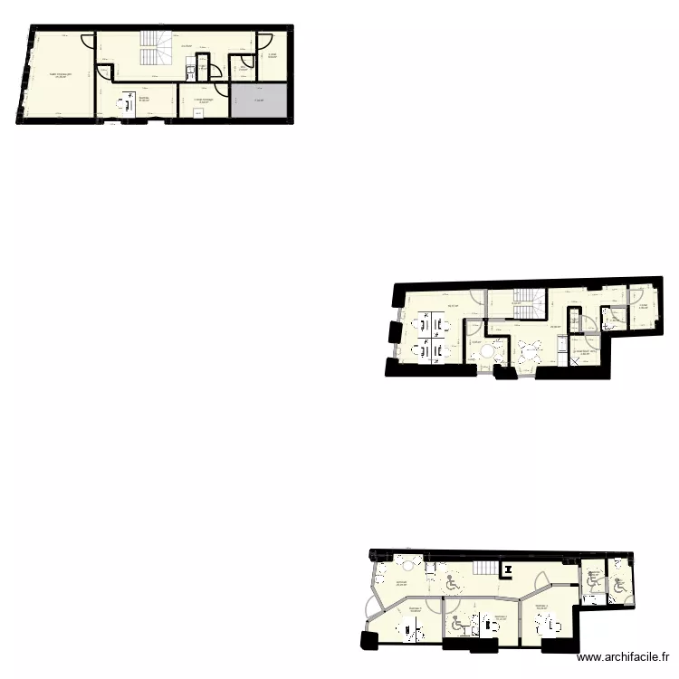 La Rochelle - Projet 2026 V2. Plan de 34  et 247 m²