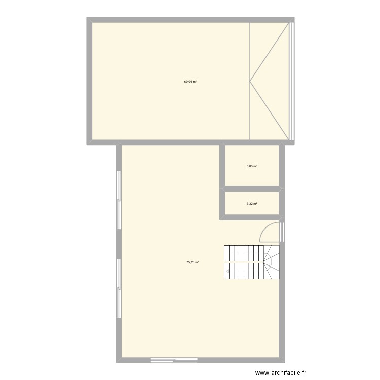 Maison Fessenheim. Plan de 4 pièces et 144 m2