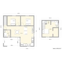 maison 79 m² suite parental étage