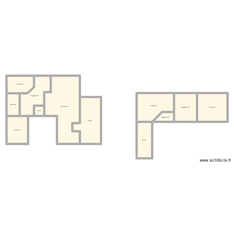 350602449. Plan de 12 pièces et 175 m2