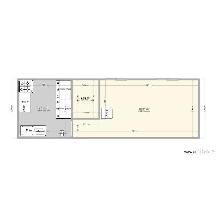 PLAN DE LABO /PATISSERIE /BOULANGERIE EMERIC. Plan de PLAN DE LABO /PATISSERIE /BOULANGERIE EMERIC. Plan de