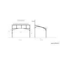 Pergola en coupe