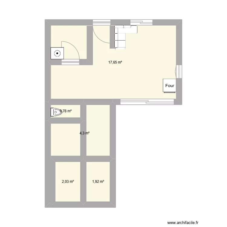 ma maison. Plan de 