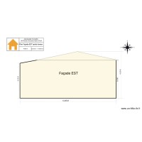 Plan Façade EST après travaux